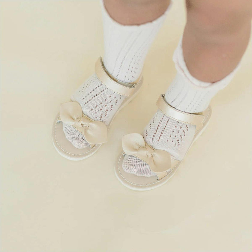 Leigh Knotted Bow Sandal
