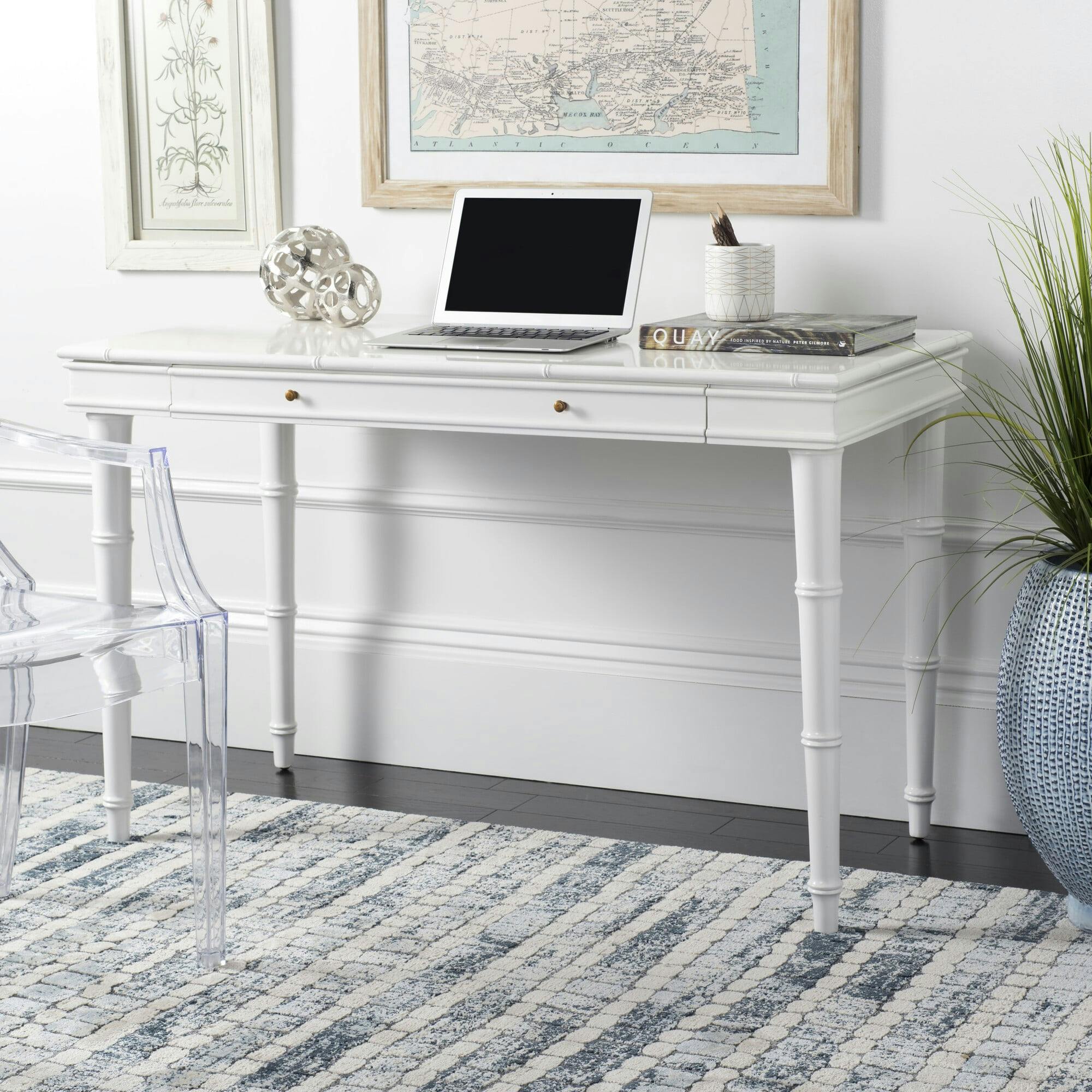 Noely Modern Coastal Writing Desk
