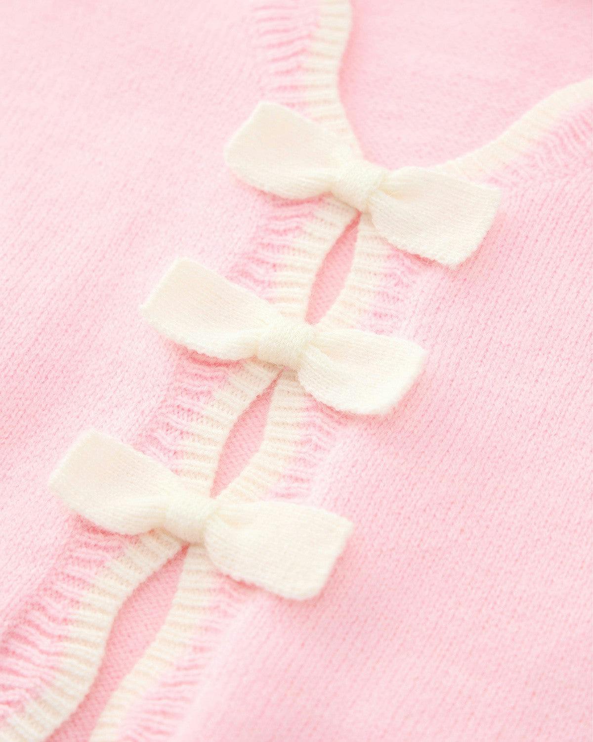 Carla Knit Cardigan, Pink