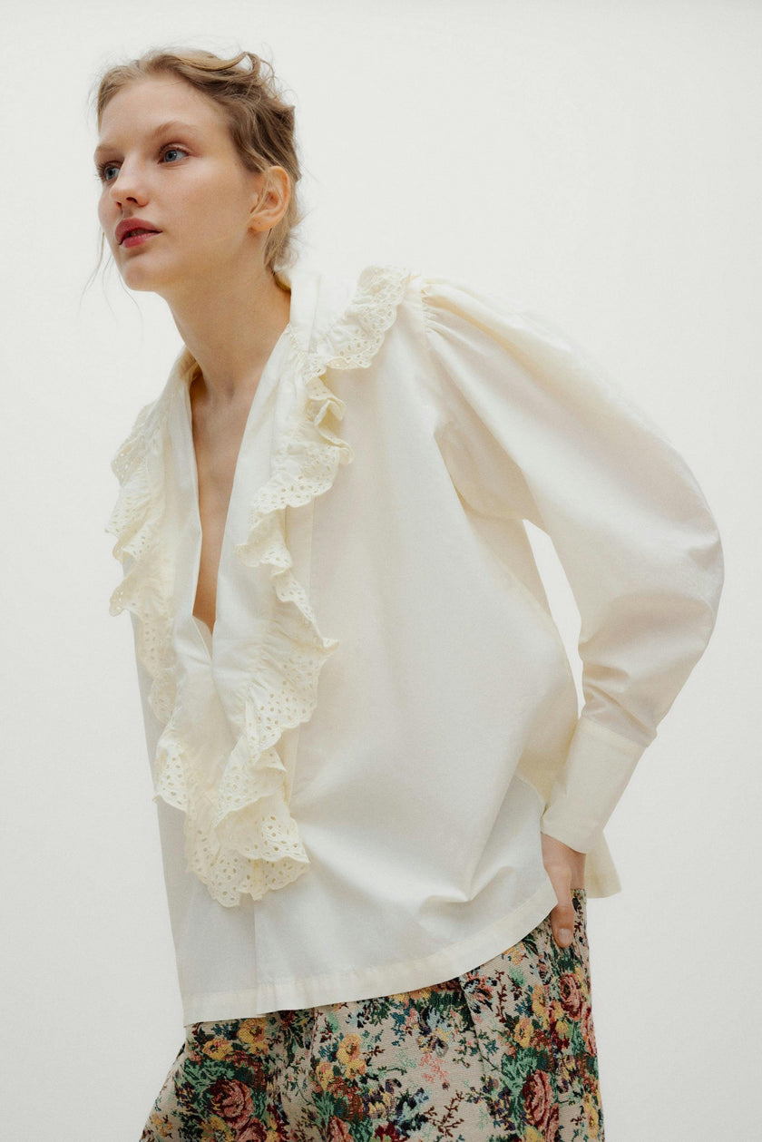 Vega Woman Blouse Whisper White