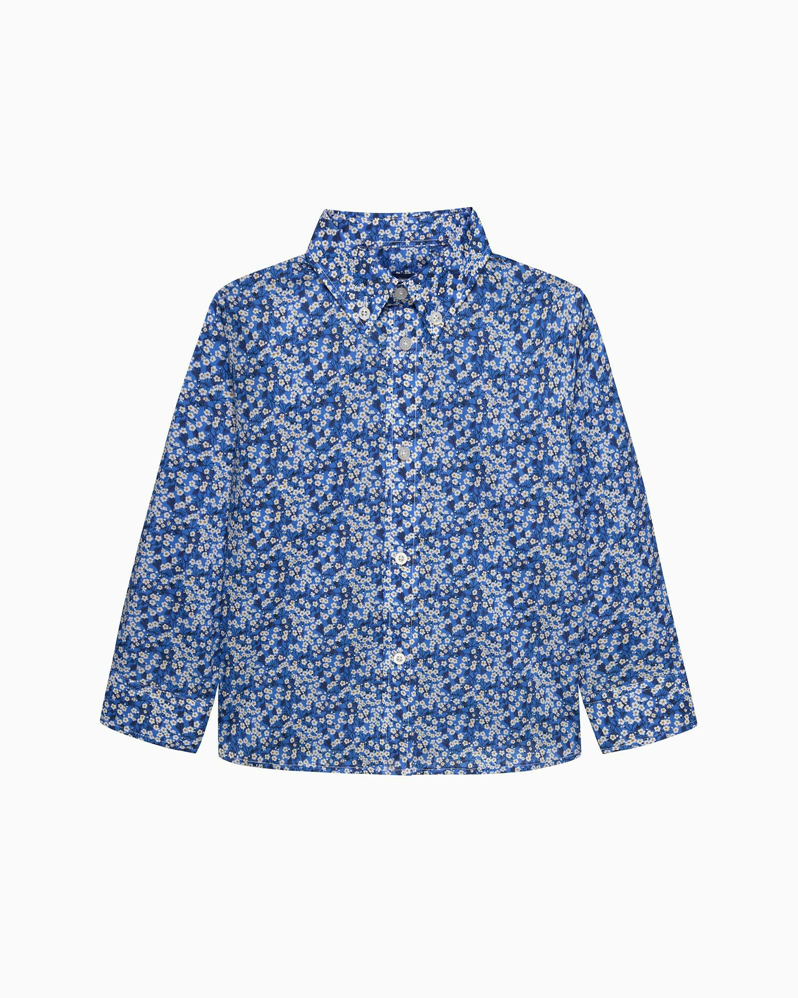 Shirt in Blue Mitsi Valeria