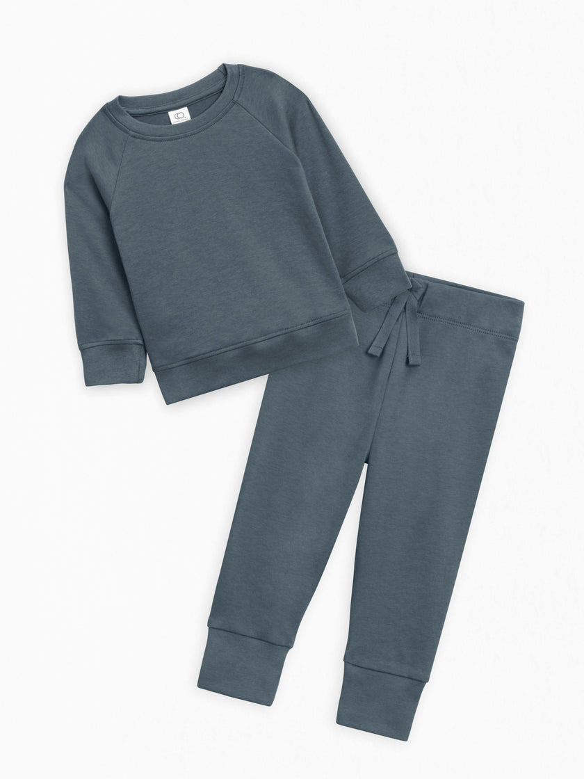 Infant's 2-Piece Organic Lightweight Pullover and Pants Set