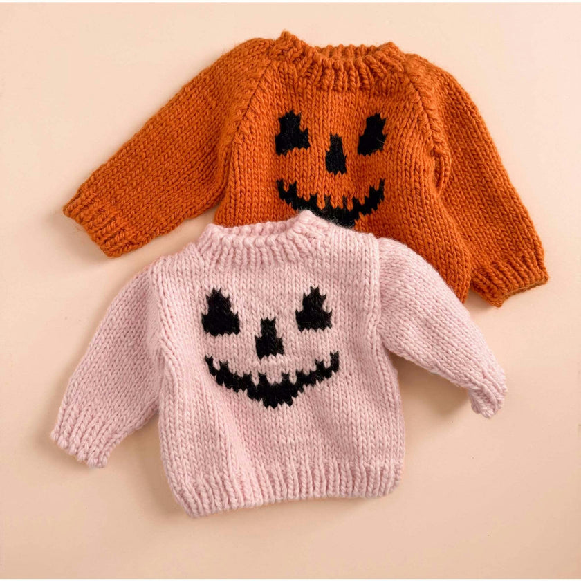 Jack-O-Lantern Sweater - Orange