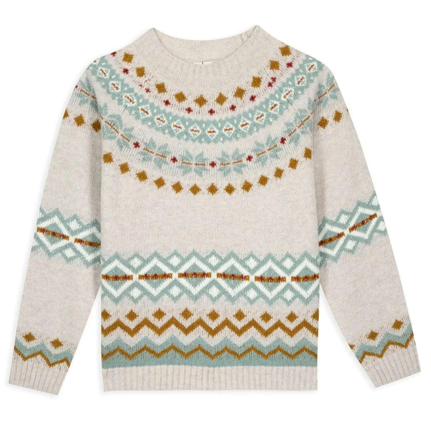 BONTON Milton Sweater - Scone