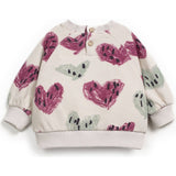 Baby Abstract Heart Print Sweatshirt