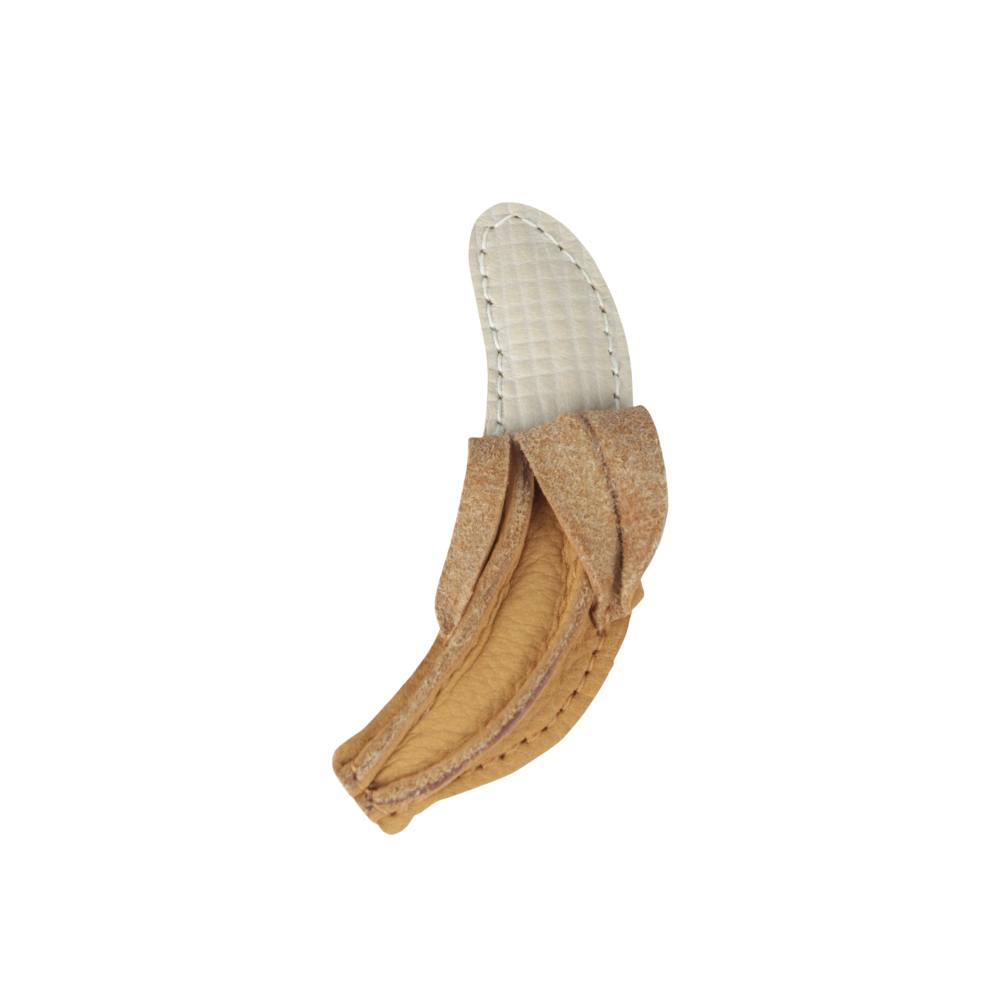 Nanoe Fruit Hairclip | Banana | Caramel Nubuck