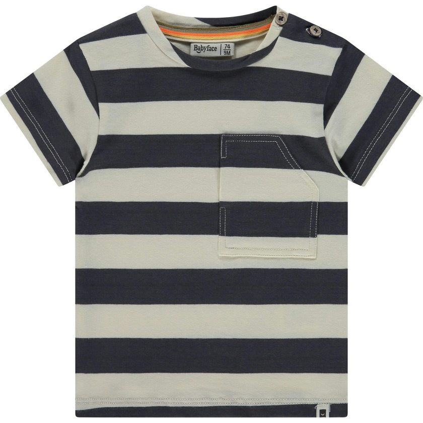 Thick Stripe Short Sleeve T-Shirt