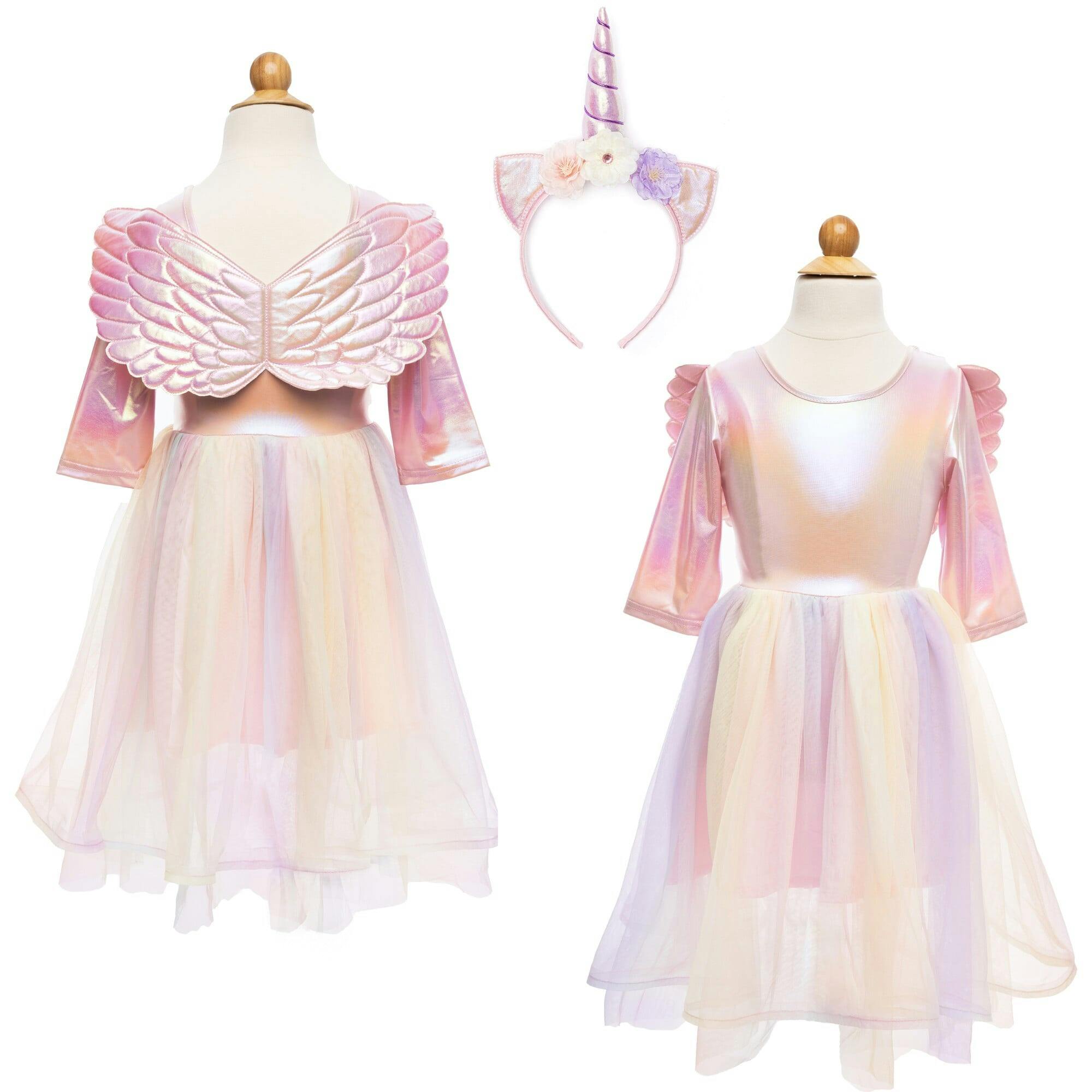 Alicorn Dress with Wings & Headband