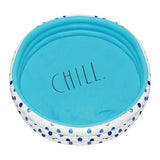 Mini Pool with Indigo Polka Dots