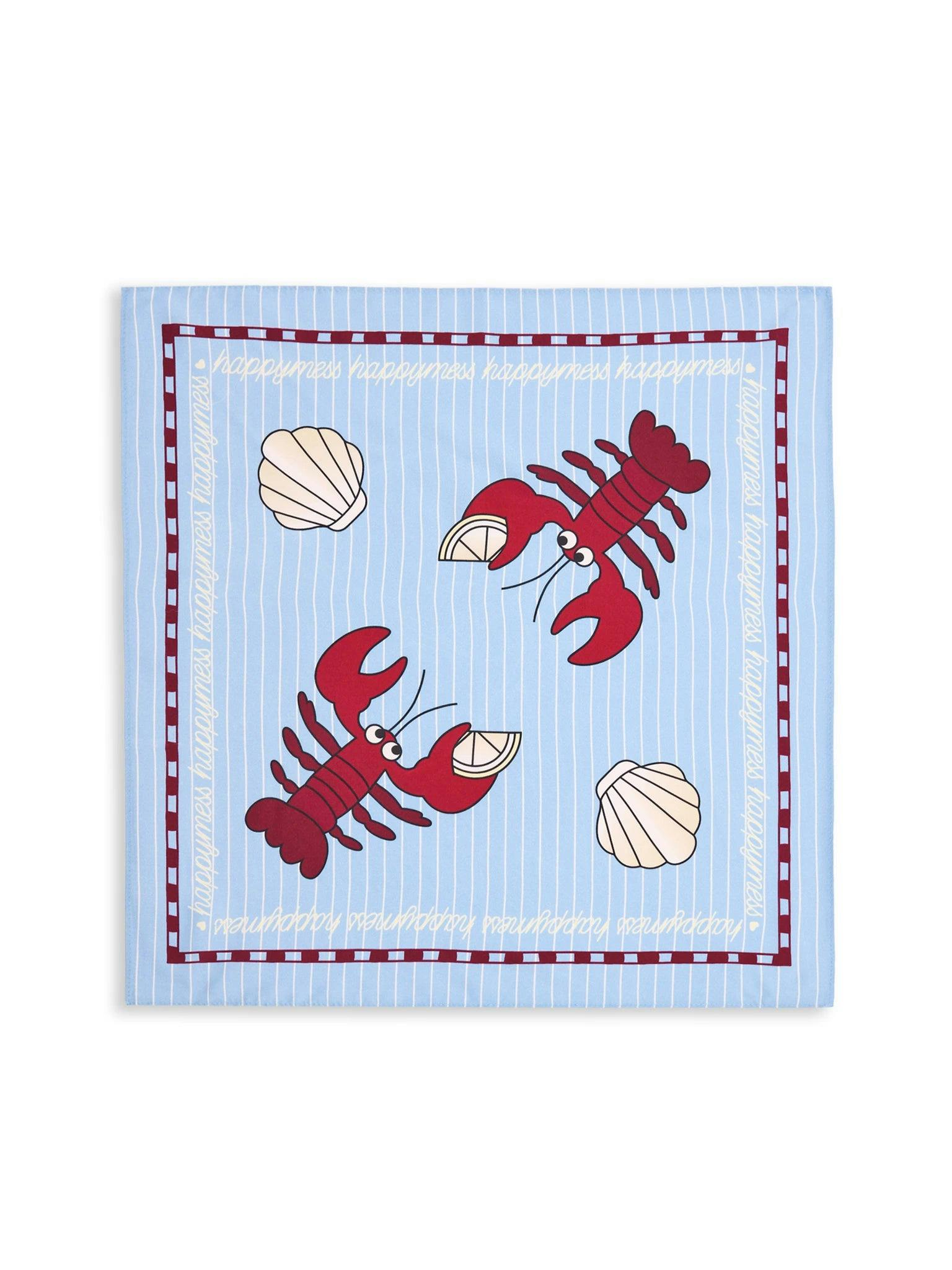 bandana mini - happy lobster