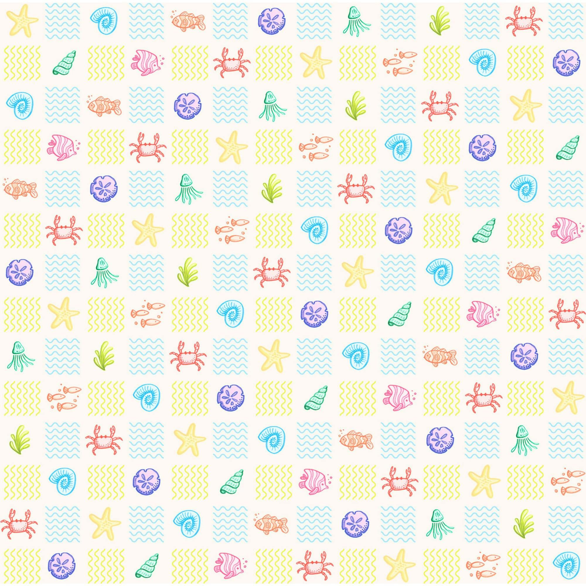 Picnic Dress in Sea Life