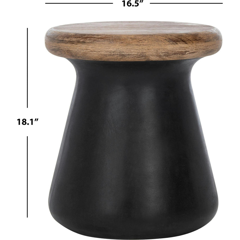 Indoor & Outdoor Button Accent Stool