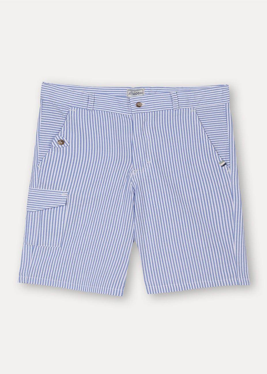 Cargo Seersucker Shorts