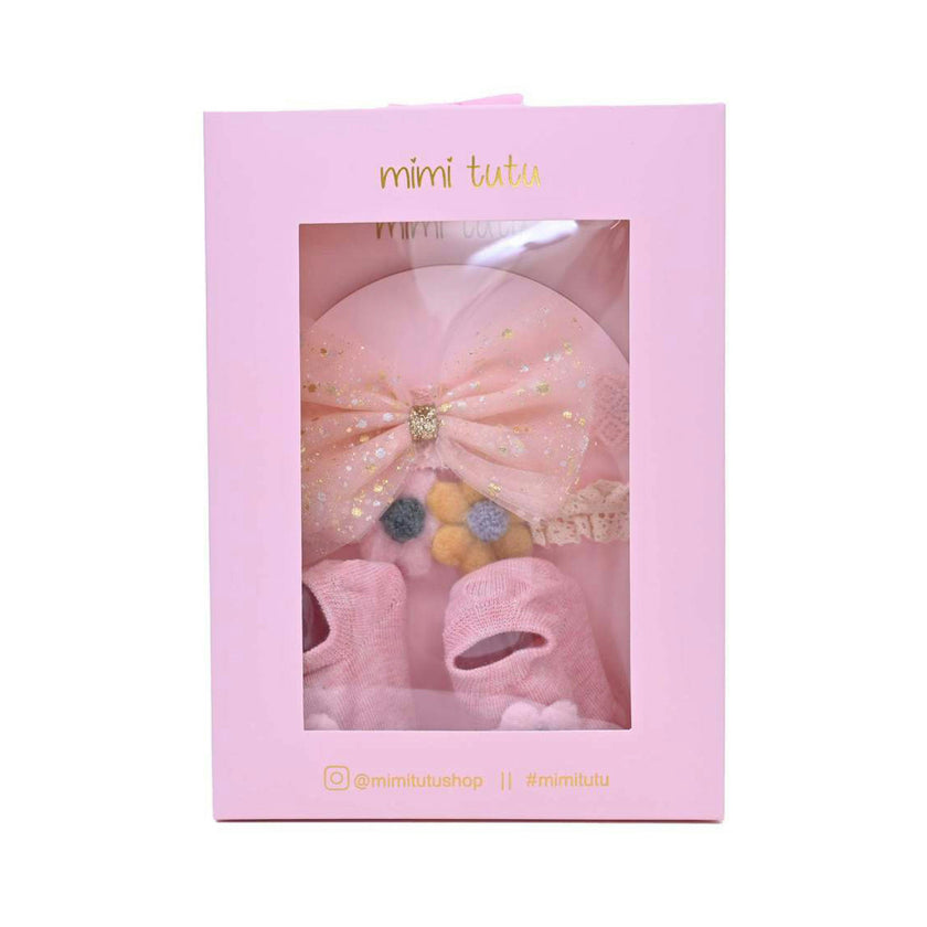 Lace Headband & Sock Gift Set