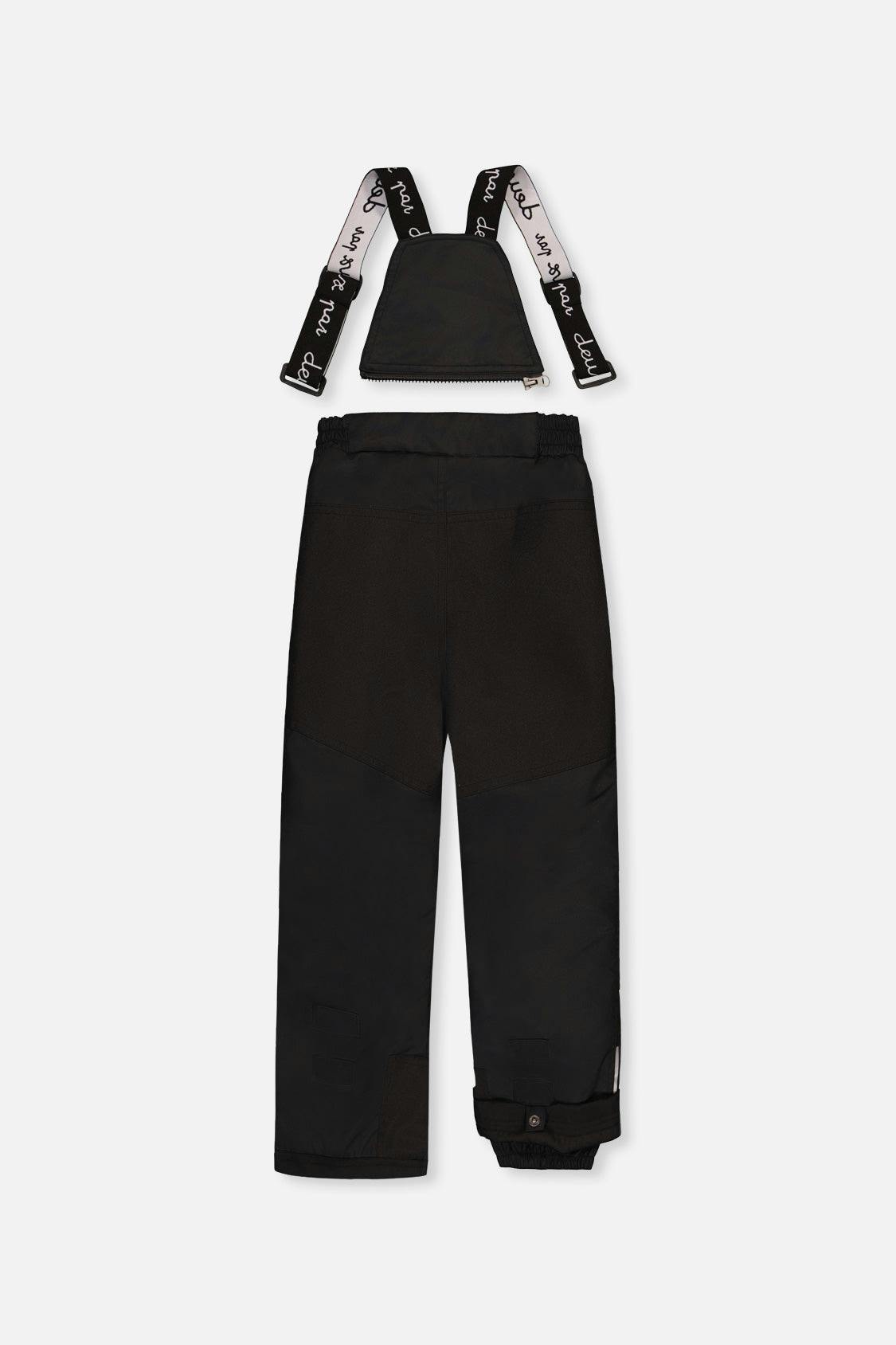Two Piece Play Snowsuit Black Gummy Bear Print
