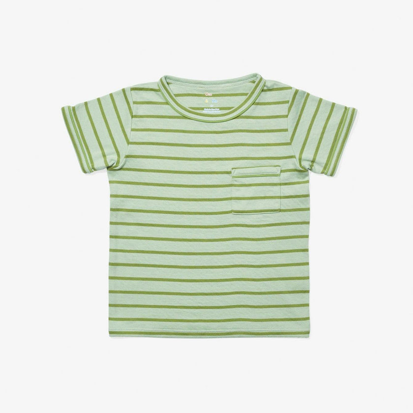 Willie T-Shirt, Palm Stripe