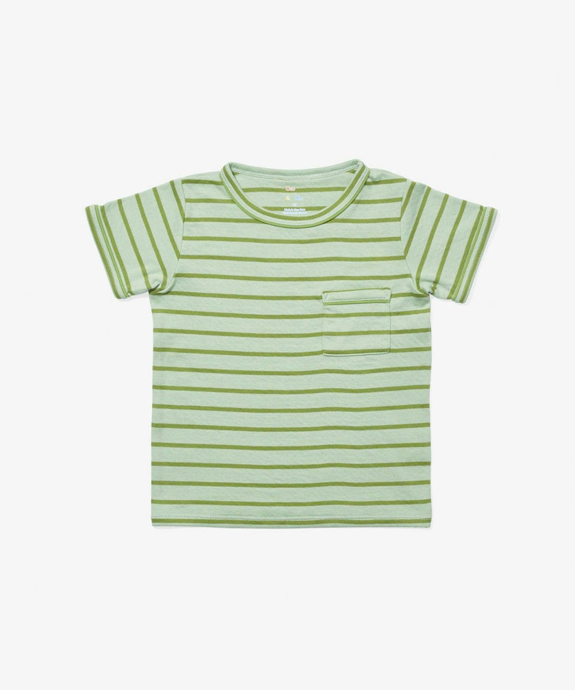 Willie T-Shirt, Palm Stripe