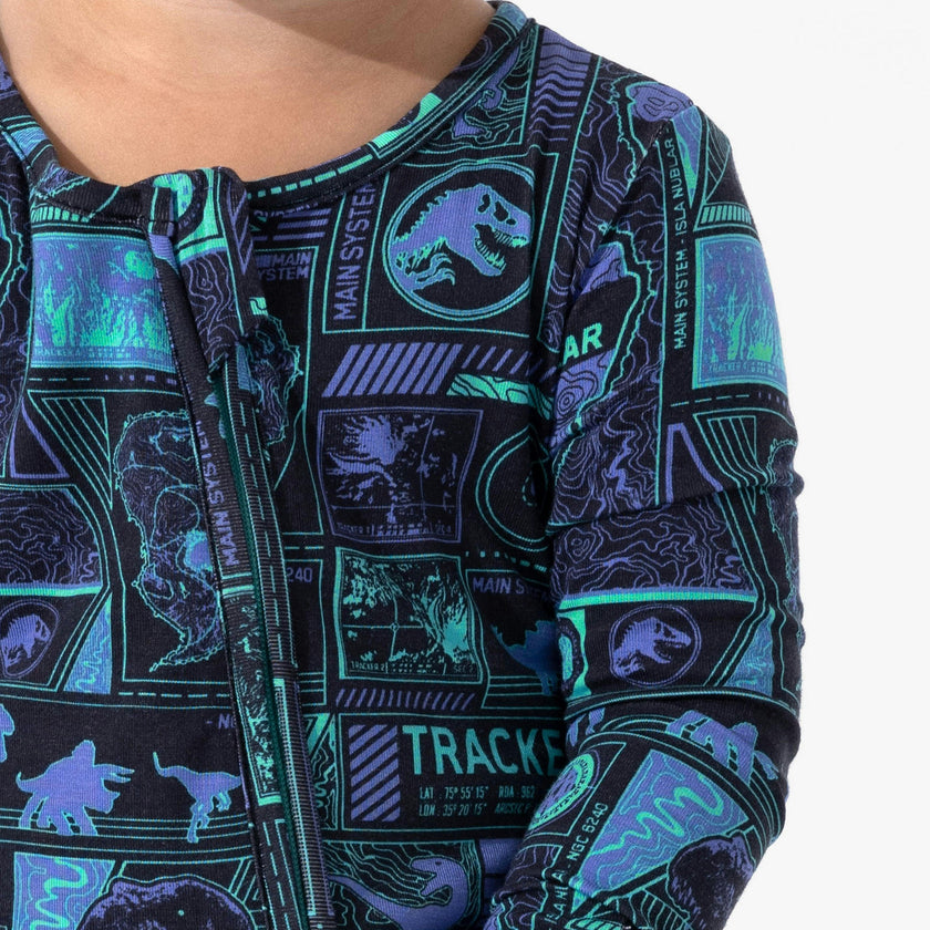 Jurassic Park: Tracker Bamboo Convertible Footie