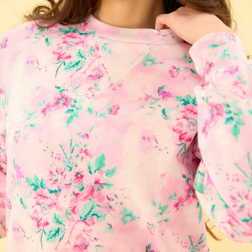 Luca Sweatshirt in Rose Trance