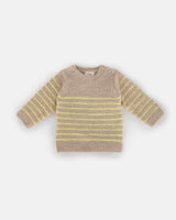 Long Sleeve Top Striped - Fuzzy