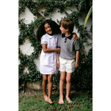 Sterling Short Sleeve Sweater - Navy
