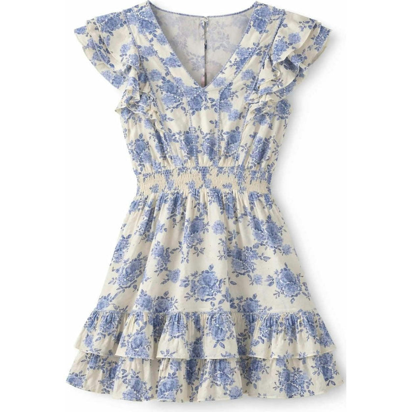 Sena Dress in Blue Reverie