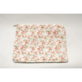 Briar Rose Timeless Floral Ruffle Zipper Pouch
