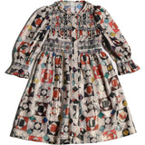 Luna Smocked Shirt Dress