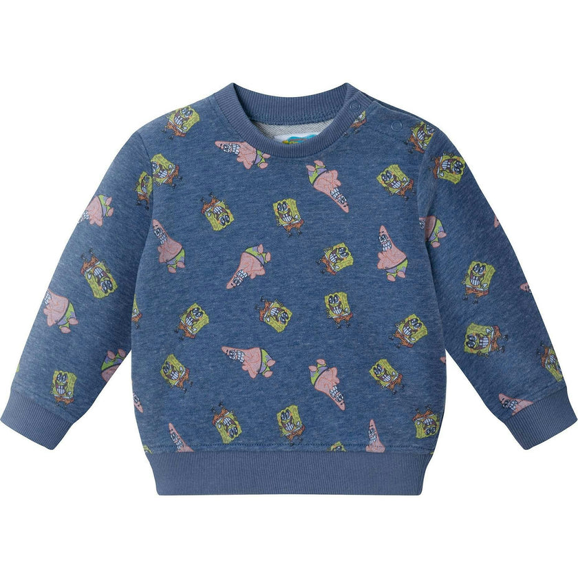 SpongeBob SquarePants™ x Andy & Evan® | Infant (9-24M) Spongebob French Terry Set | Navy