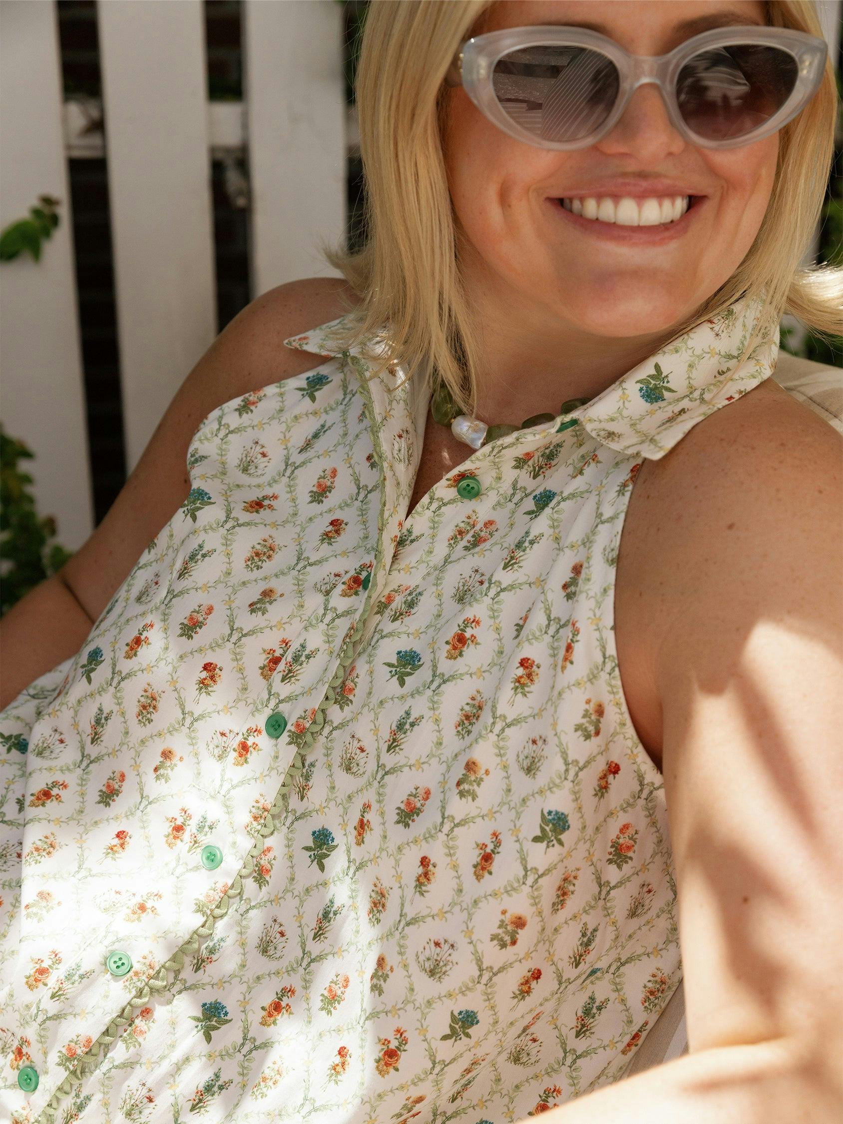 Cami Collar Dress x Sadie Loving