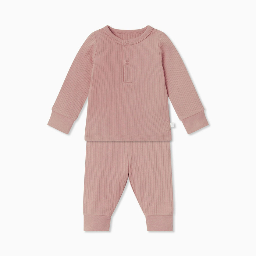 Ribbed Pajama Set