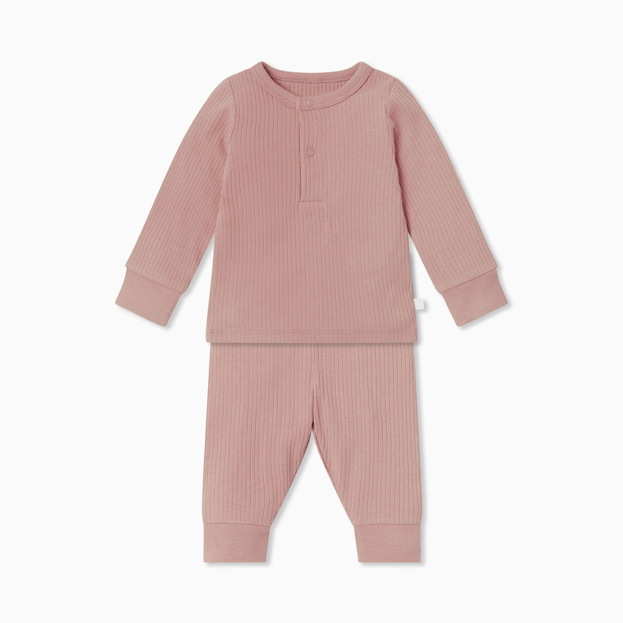 Ribbed Pajama Set