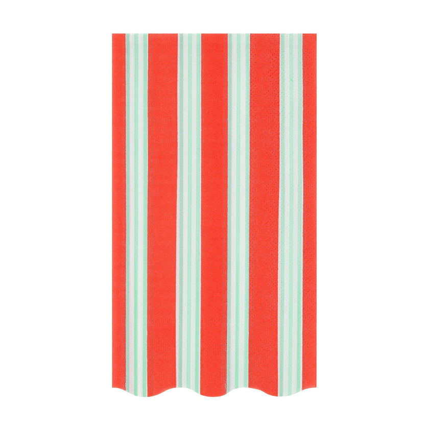 Festive Stripe Guest Towels