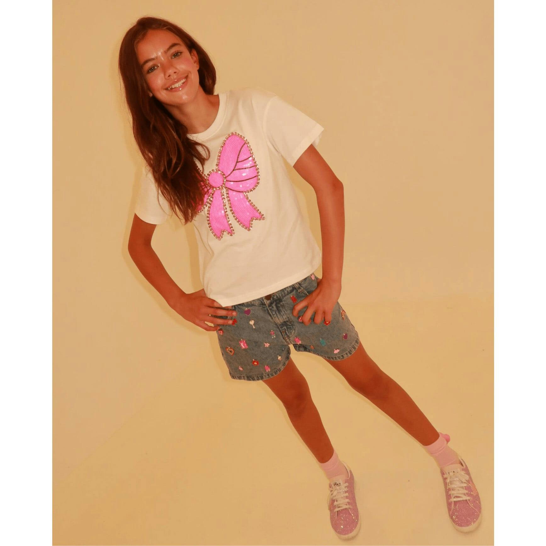 Pinky Big Bow T-shirt