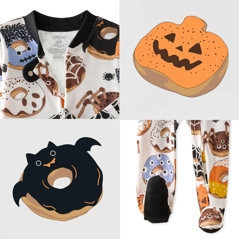 SCOUT Sleep & Play Baby Halloween Pajamas