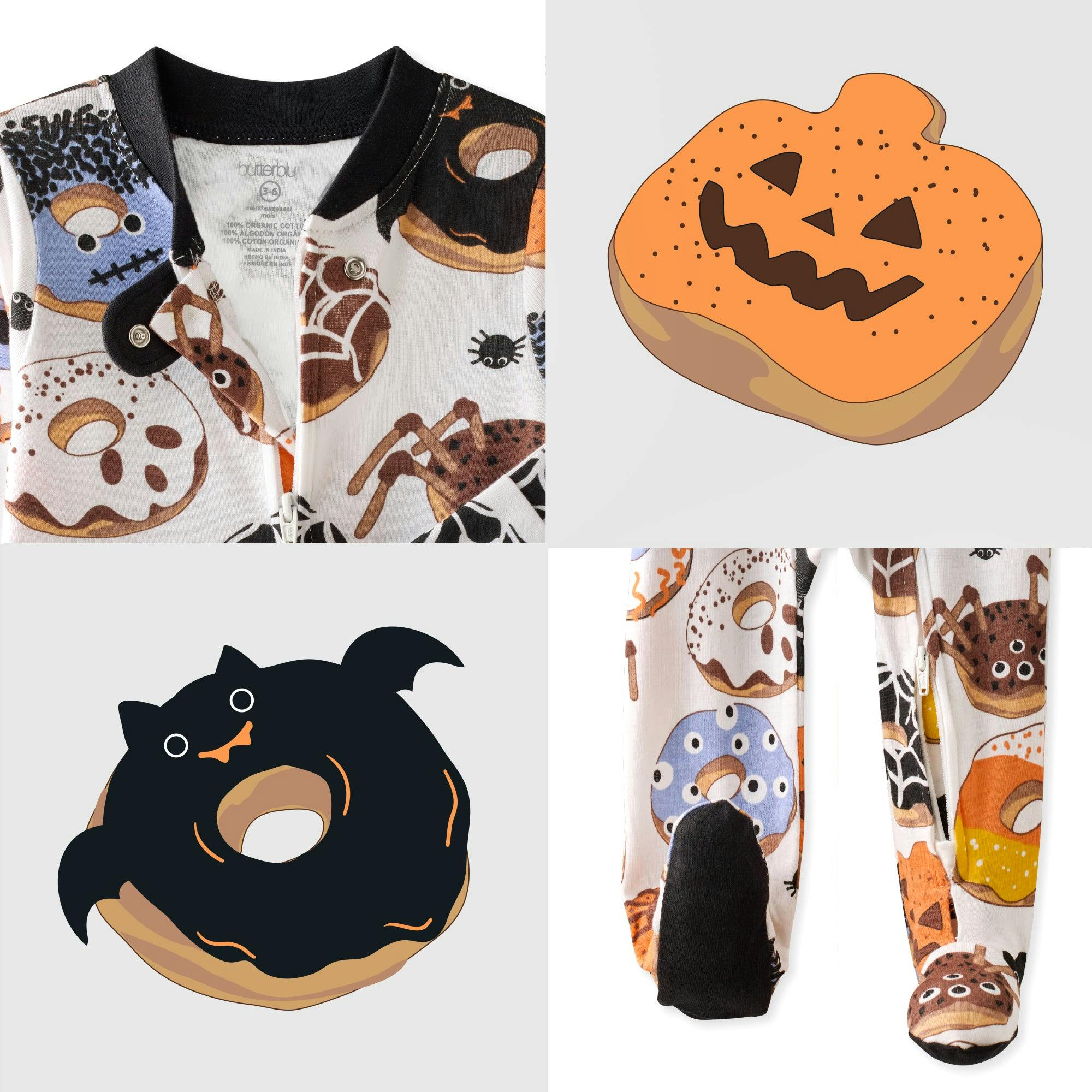 SCOUT Sleep & Play Baby Halloween Pajamas