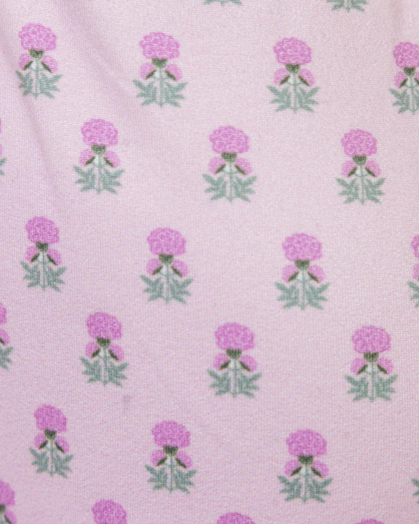 Kids Base Layer Set in Pink Marigold