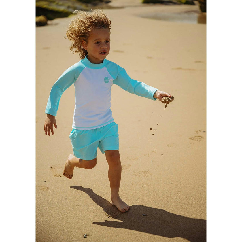 Bacalar Blue Rash Guard