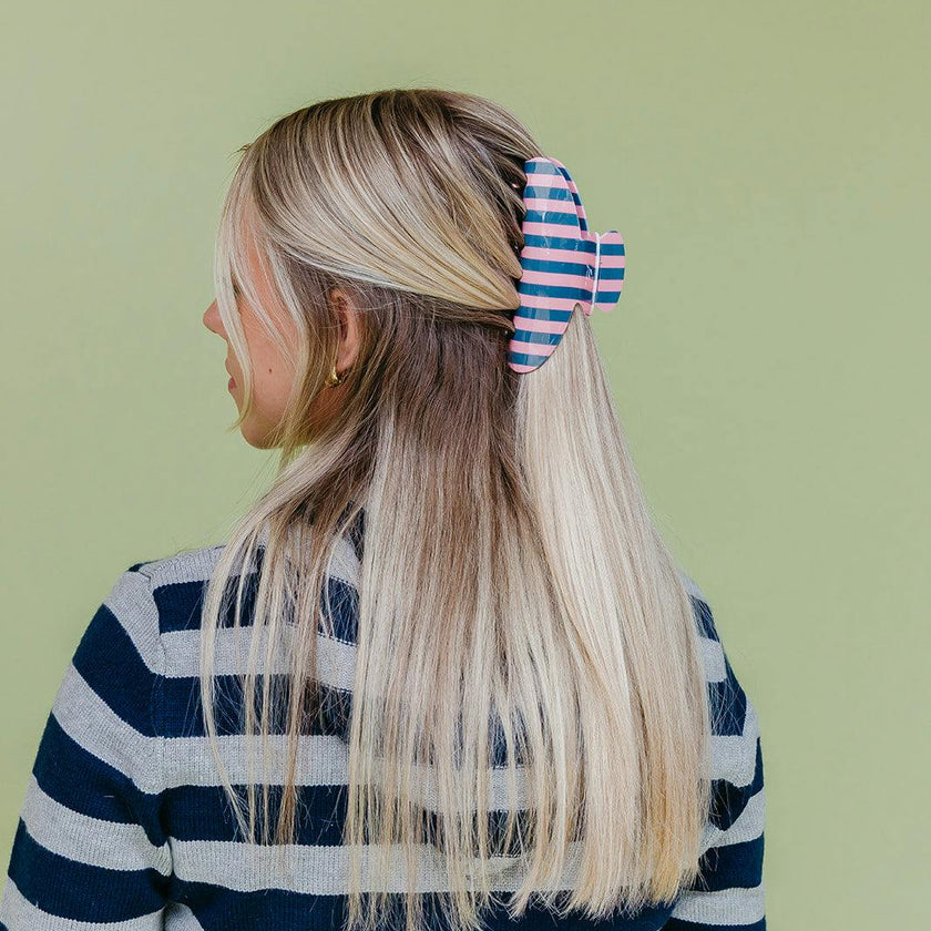 POLKA DOT & STRIPED OVERSIZED CLAWS