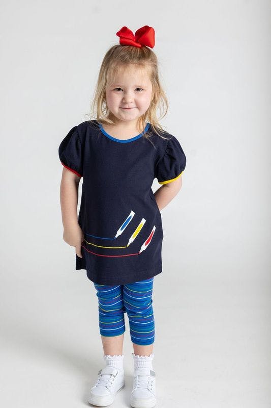 Knit Set With Markers