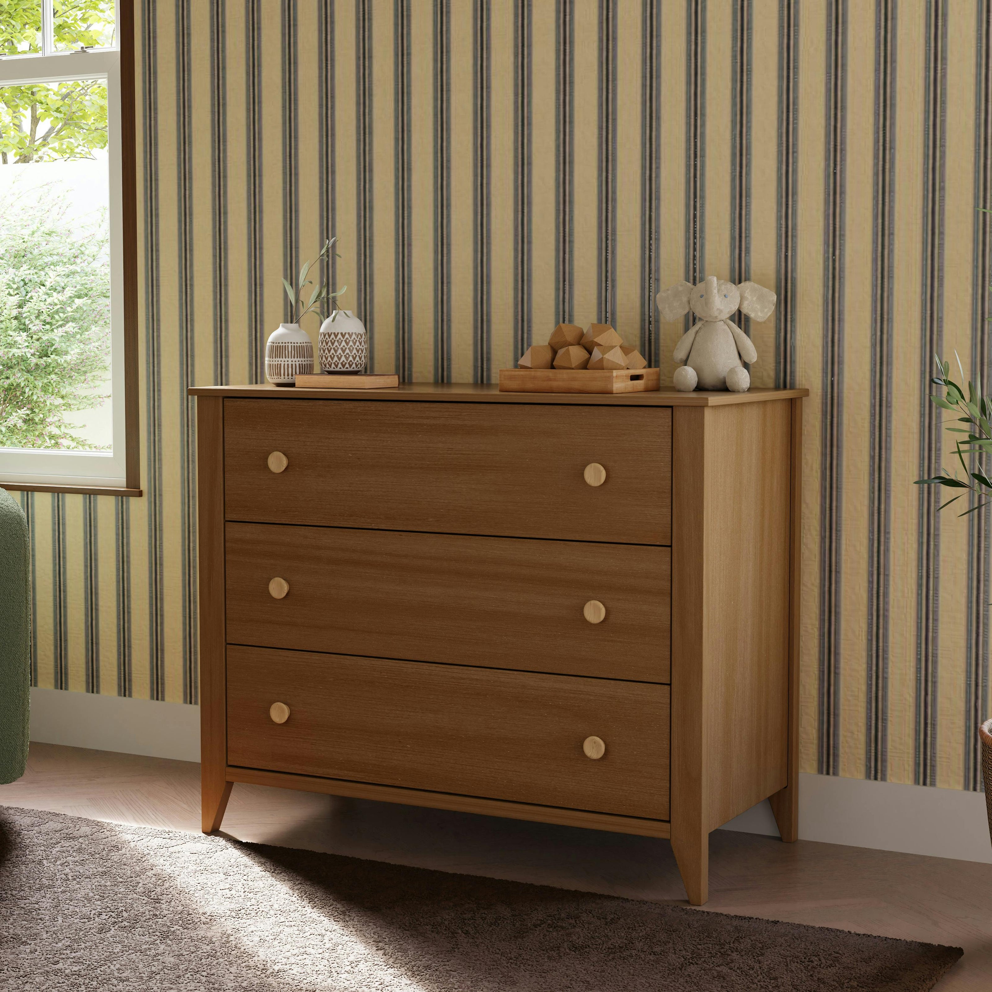 Sprout 3-Drawer Compact Changer Dresser with Removable Changing Tray (42