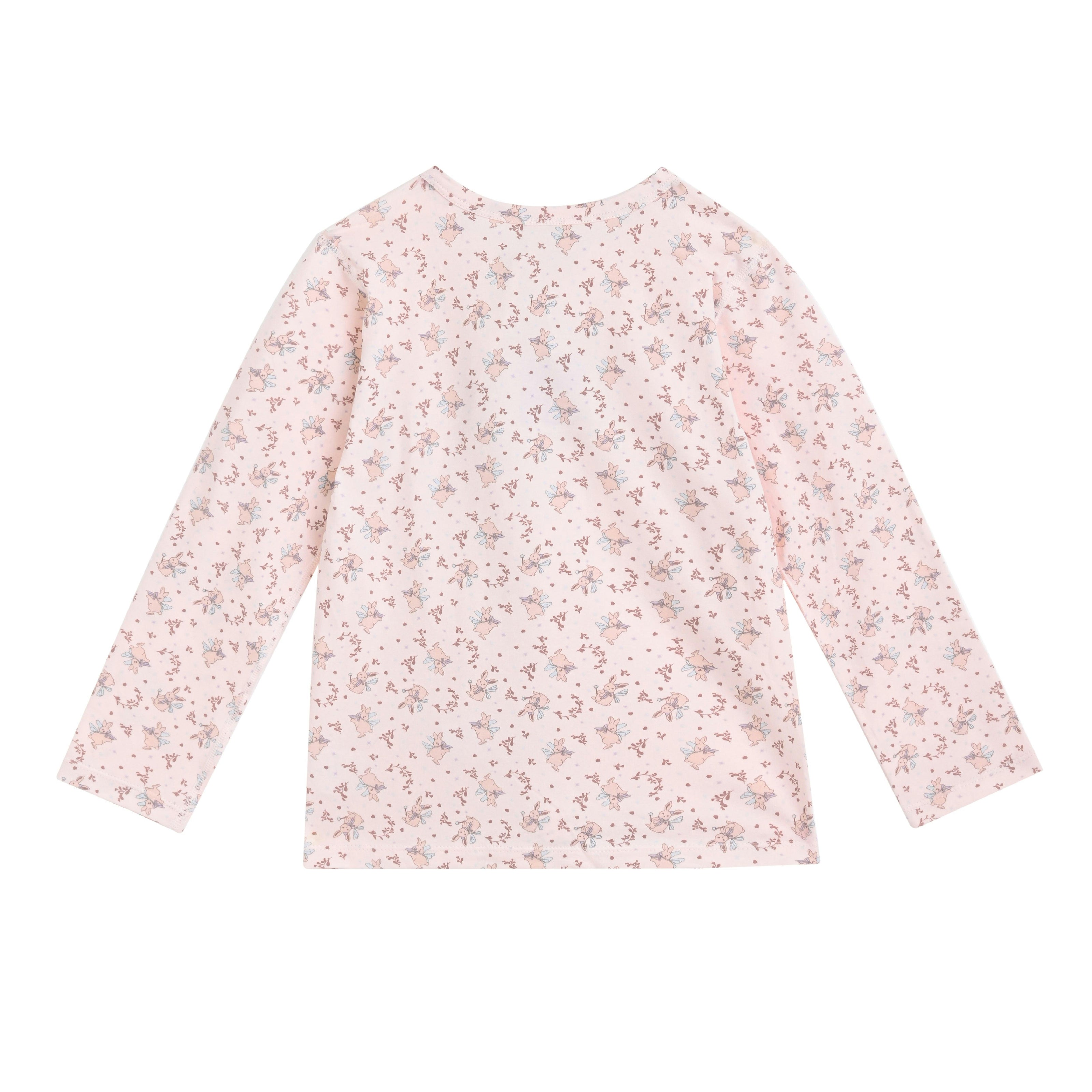 Pink Blossom Cotton Pajama Set