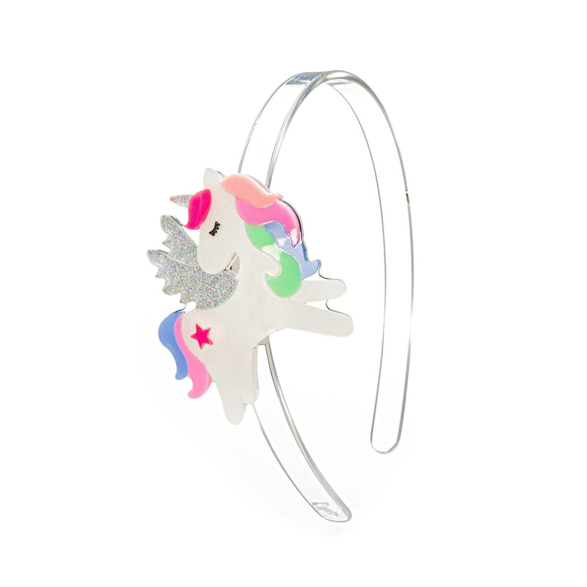 Unicorn Pastel Glitter Headband