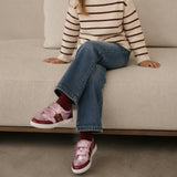 Marti Sneaker | Metallic Carnation Pink Suede