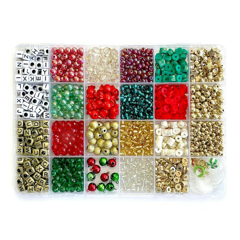 Big Christmas Bead Box