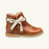 Sunny Bootie | Brown Leather