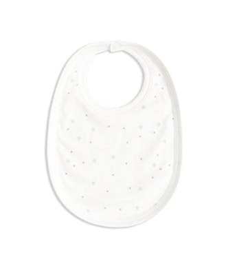 Pima Cotton Baby Bib - Star Print