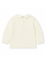 Ivory Long Sleeve Blouse