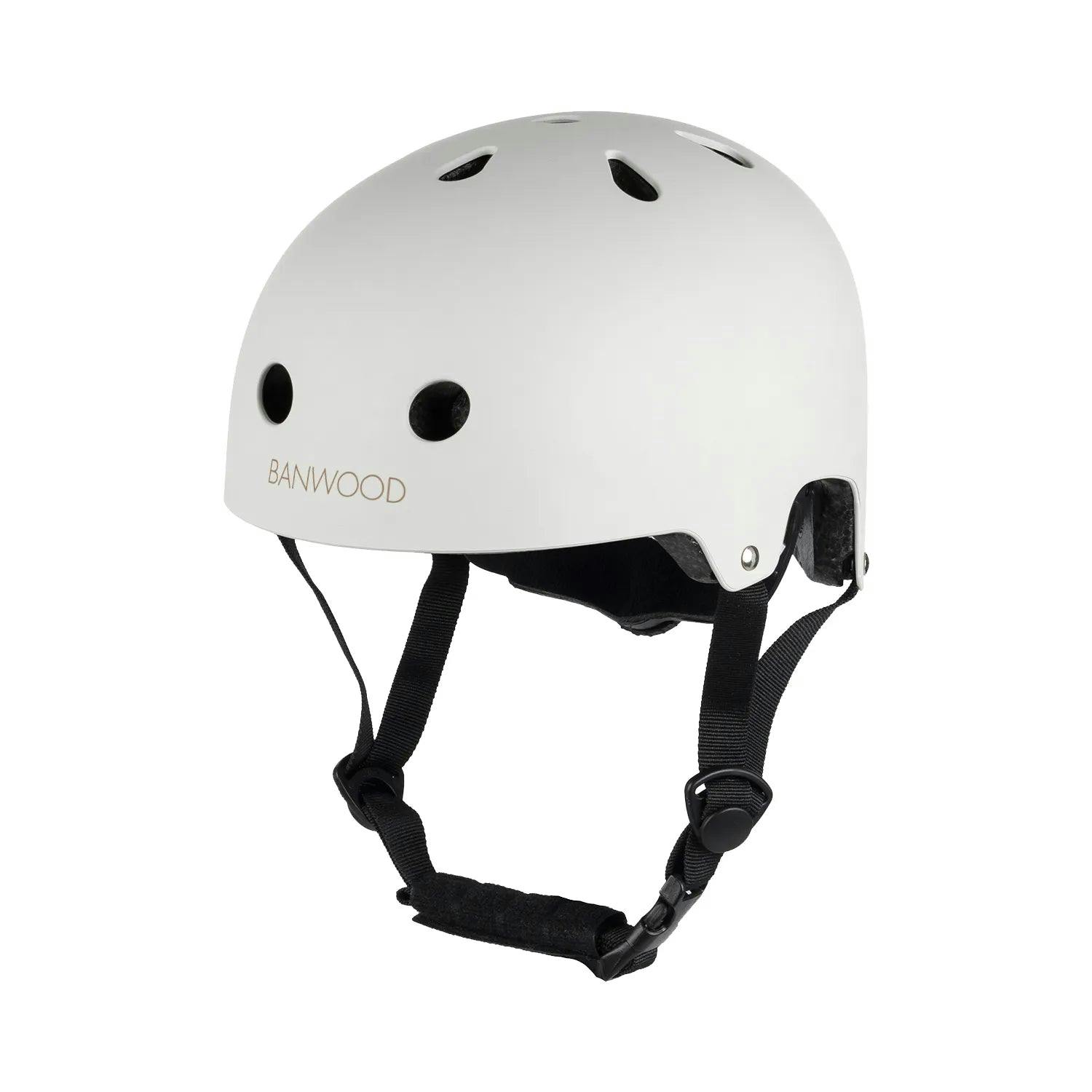 Banwood Classic Kids Bike Helmet — Matte White