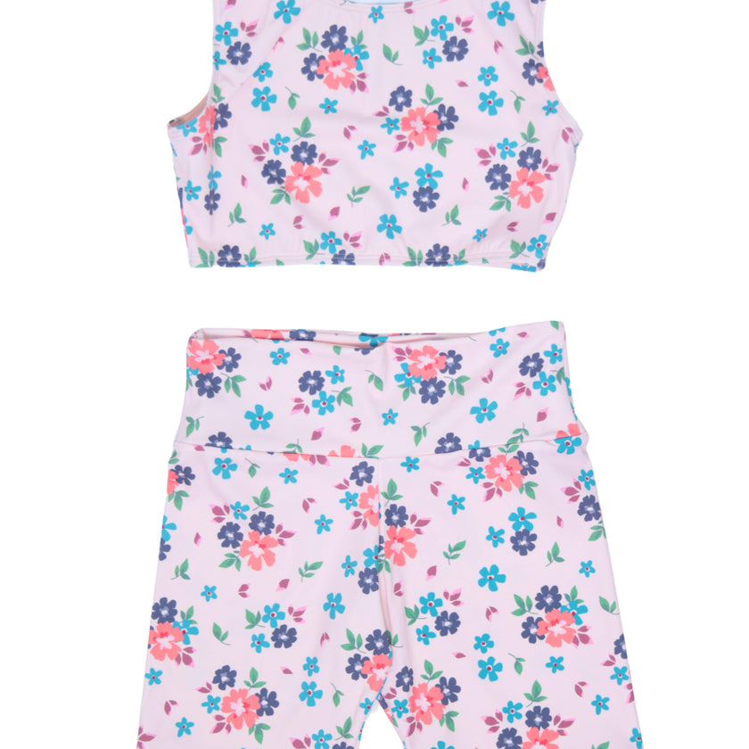 MOON PETAL SHORT SET
